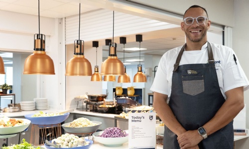 Catering Manager at Hill House School, Mr Darren Danby
